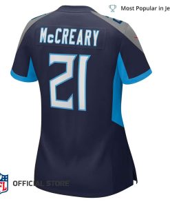 NFL Jersey Women's Tennessee Titans Roger Mccreary Jersey, Nike Navy Game Player Jersey