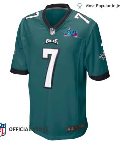 NFL Jersey Men's Philadelphia Eagles Haason Reddick Super Bowl Jersey, Nike Midnight Green Super Bowl LVII Patch Game Jersey