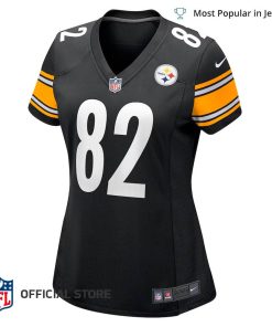 NFL Jersey Women's Pittsburgh Steelers John Stallworth Jersey, Nike Black Retired Player Jersey