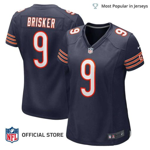 NFL Jersey Women’s Chicago Bears Brisker Jersey, Nike Navy Game Player Jersey