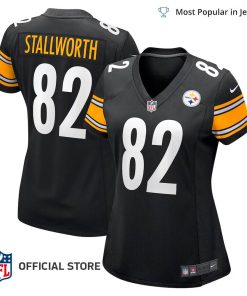NFL Jersey Women’s Pittsburgh Steelers John Stallworth Jersey, Nike Black Retired Player Jersey
