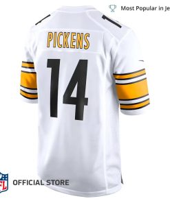 NFL Jersey Men's Pittsburgh Steelers George Pickens Color Rush Jersey, Nike White Game Player Jersey