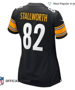 NFL Jersey Women's Pittsburgh Steelers John Stallworth Jersey, Nike Black Retired Player Jersey