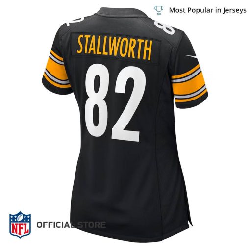 NFL Jersey Women’s Pittsburgh Steelers John Stallworth Jersey, Nike Black Retired Player Jersey