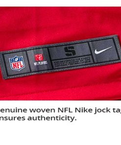 NFL Jersey Women's San Francisco 49ers Jordan Mason Jersey, Nike Scarlet Game Player Jersey