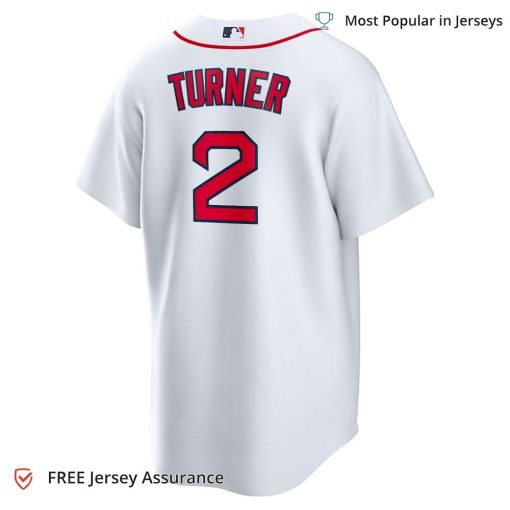 Men’s Boston Red Sox Justin Turner Jerseys, Nike White/Red Home MLB Replica Jersey – Best MLB Jerseys