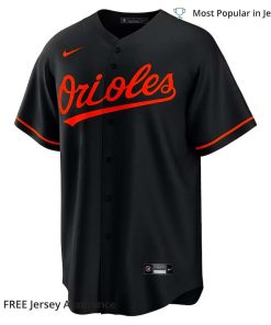 Baltimore Orioles Nike Official Replica Alternate Jersey - Mens with