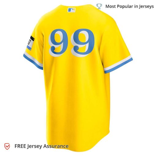 Men’s Boston Red Sox Alex Verdugo Jersey, Nike Gold City Connect MLB Replica Jersey – Best MLB Jerseys