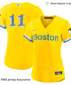 Women’s Boston Red Sox Rafael Devers Jersey, Nike Gold City Connect MLB Replica Jersey – Best MLB Jerseys