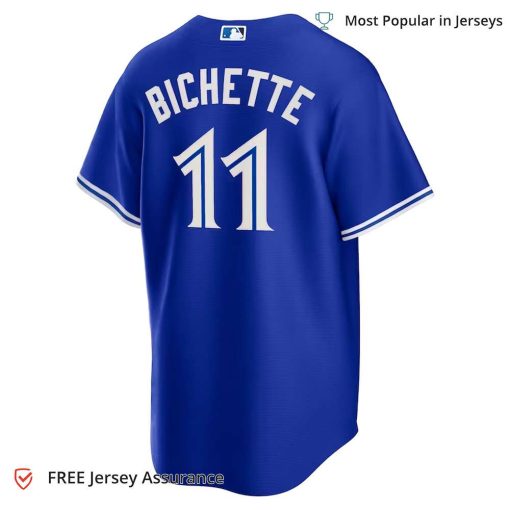 Men’s Toronto Blue Jays Bo Bichette Jersey, Nike Royal Alternate MLB Replica Jersey – Best MLB Jerseys