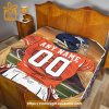 Denver Broncos Blanket – Personalized NFL Blanket with Custom Name & Number | Unique Fan Gift