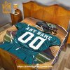 Jacksonville Jaguars Blanket – Personalized NFL Blanket with Custom Name & Number | Unique Fan Gift