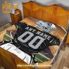 Personalized Raiders Blanket – Custom NFL Blanket with Your Name & Number, Perfect for Raiders Fans