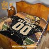 Custom New Orleans Saints Blanket – Personalized NFL Name & Number Gift