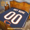 Chicago Bears Blanket-Inspired NFL Jersey – Customizable with Names & Number – Perfect Personalized Blankets
