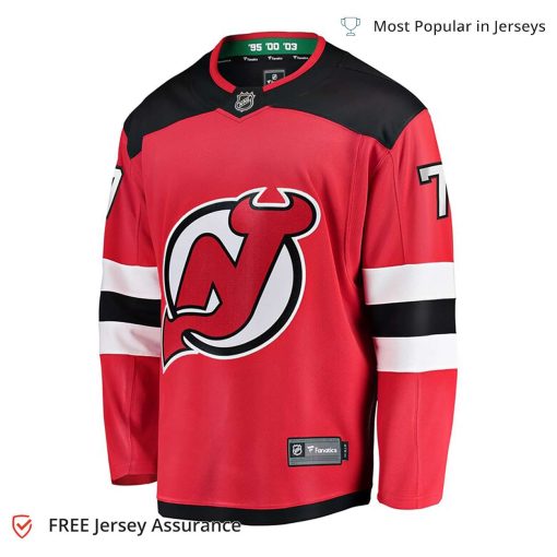 Men’s Dougie Hamilton Jersey – New Jersey Devils Red Home Premier Breakaway Player