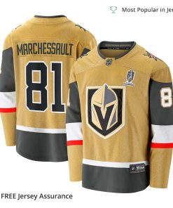 Mens Marchessault Jersey Vegas Golden Knights Gold 2023 Stanley Cup Champions Home Breakaway Player 2 1