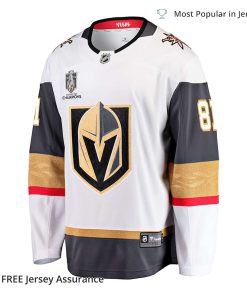 Mens Marchessault Jersey Vegas Golden Knights White 2023 Stanley Cup Champions Away Breakaway Player 1