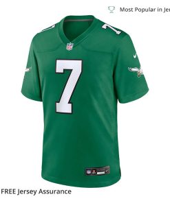 Nike Haason Reddick Kelly Green Jersey – Men’s Philadelphia Eagles Alternate Game Wear