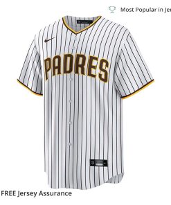 Nike Mens Jake Cronenworth Jersey San Diego Padres White Home Replica 1