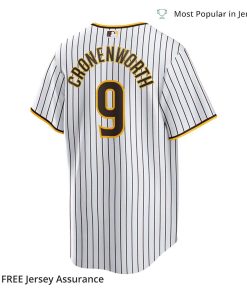 Nike Mens Jake Cronenworth Jersey San Diego Padres White Home Replica