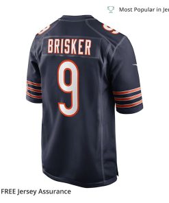 Nike Mens Jaquan Brisker Jersey Chicago Bears Navy Game Player
