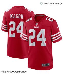 Nike Men’s Jordan Mason Jersey – San Francisco 49ers Game Player