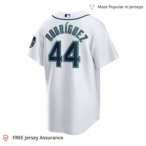 Nike Men’s Julio Rodriguez All Star Jersey – Seattle Mariners White Home 2023