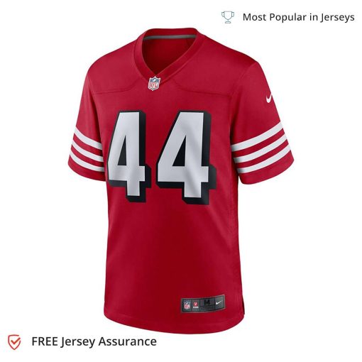 Nike Men’s Kyle Juszczyk Jersey – San Francisco 49ers Scarlet Alternate Game