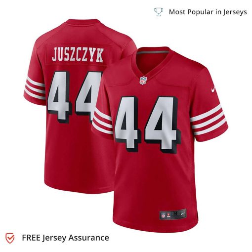 Nike Men’s Kyle Juszczyk Jersey – San Francisco 49ers Scarlet Alternate Game