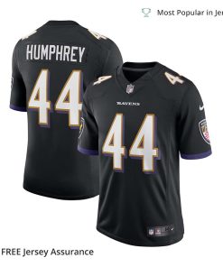 Nike Men’s Marlon Humphrey Jersey – Baltimore Ravens Black Vapor Limited