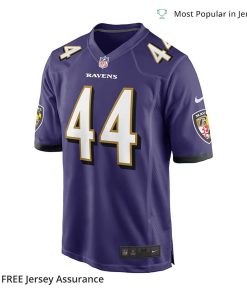 Nike Mens Marlon Humphrey Jersey Baltimore Ravens Purple Game Team 1