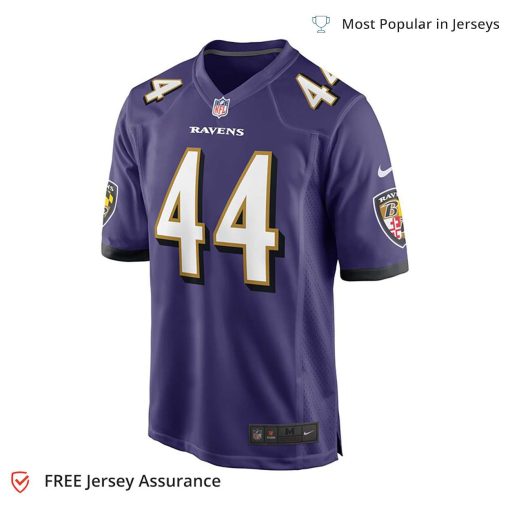 Nike Men’s Marlon Humphrey Jersey – Baltimore Ravens Purple Game Team