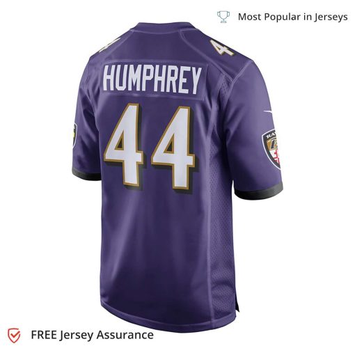 Nike Men’s Marlon Humphrey Jersey – Baltimore Ravens Purple Player Game