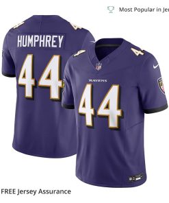 Nike Men’s Marlon Humphrey Jersey – Baltimore Ravens Purple Vapor F.U.S.E. Limited
