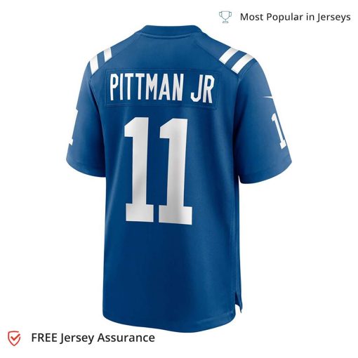 Nike Men’s Michael Pittman Jr Jersey – Indianapolis Colts Royal Game Player