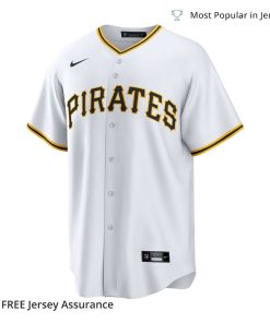 Nike Mens Oneil Cruz Jersey Pittsburgh Pirates White Home Replica 1