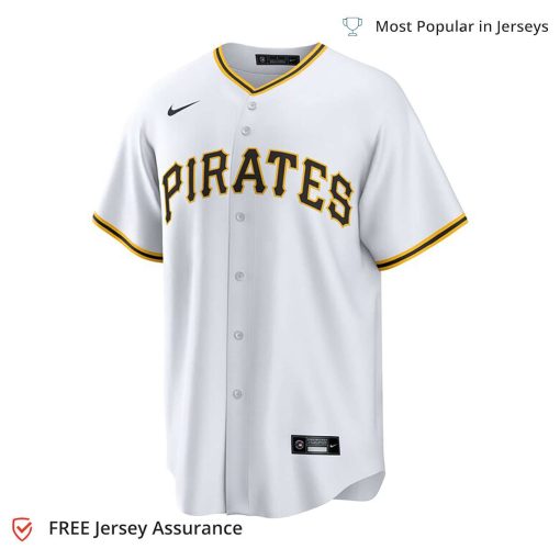 Nike Men’s Oneil Cruz Jersey – Pittsburgh Pirates White Home Replica