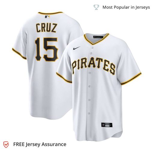 Nike Men’s Oneil Cruz Jersey – Pittsburgh Pirates White Home Replica