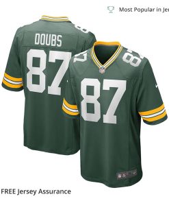Nike Men’s Romeo Doubs Jersey – Green Bay Packers Green Game Player