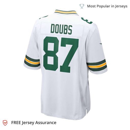 Nike Men’s Romeo Doubs Jersey – Green Bay Packers White Game Player