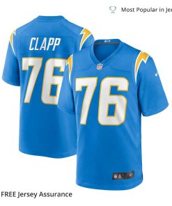 Nike Men’s Will Clapp Jersey – Los Angeles Chargers Powder Blue Game