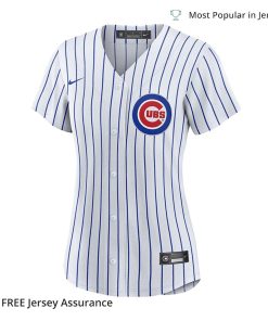 Nike Womens Dansby Swanson Cubs Jersey Chicago Cubs White Replica Player 1