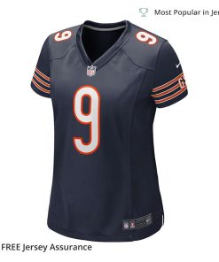 Nike Womens Jaquan Brisker Jersey Chicago Bears Navy Game Player 1