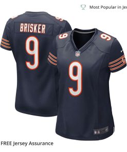 Nike Womens Jaquan Brisker Jersey Chicago Bears Navy Game Player 2