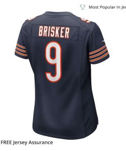 Nike Womens Jaquan Brisker Jersey Chicago Bears Navy Game Player