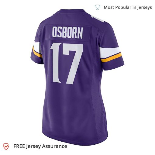 Nike Women’s KJ Osborn Jersey – Minnesota Vikings Purple Game Jersey