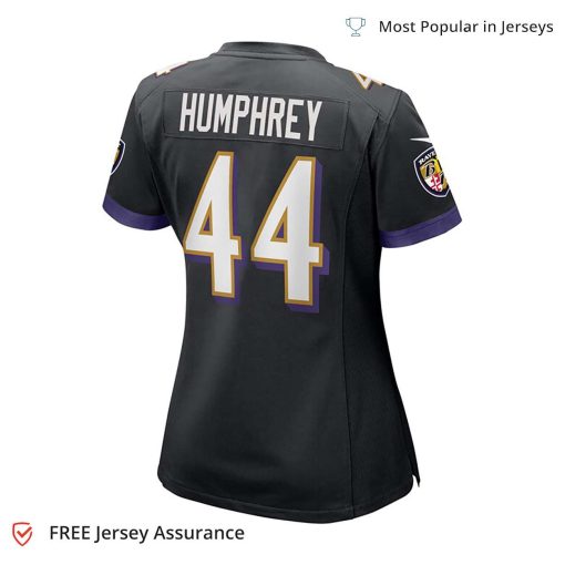 Nike Women’s Marlon Humphrey Jersey – Baltimore Ravens Black Game