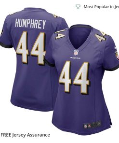 Nike Women’s Marlon Humphrey Jersey – Baltimore Ravens Purple Game Player