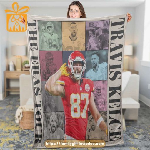 Travis Kelce The Eras Tour Blanket – Vintage Design & Ultimate Football Fan Gift